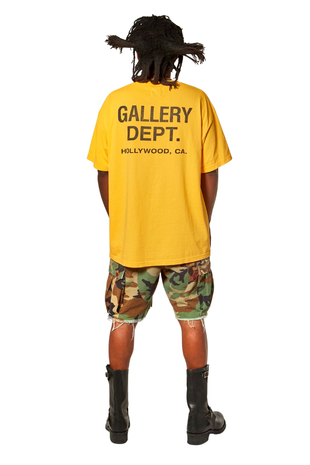 G PATCH WOODLAND CAMO CARGO SHORTS
