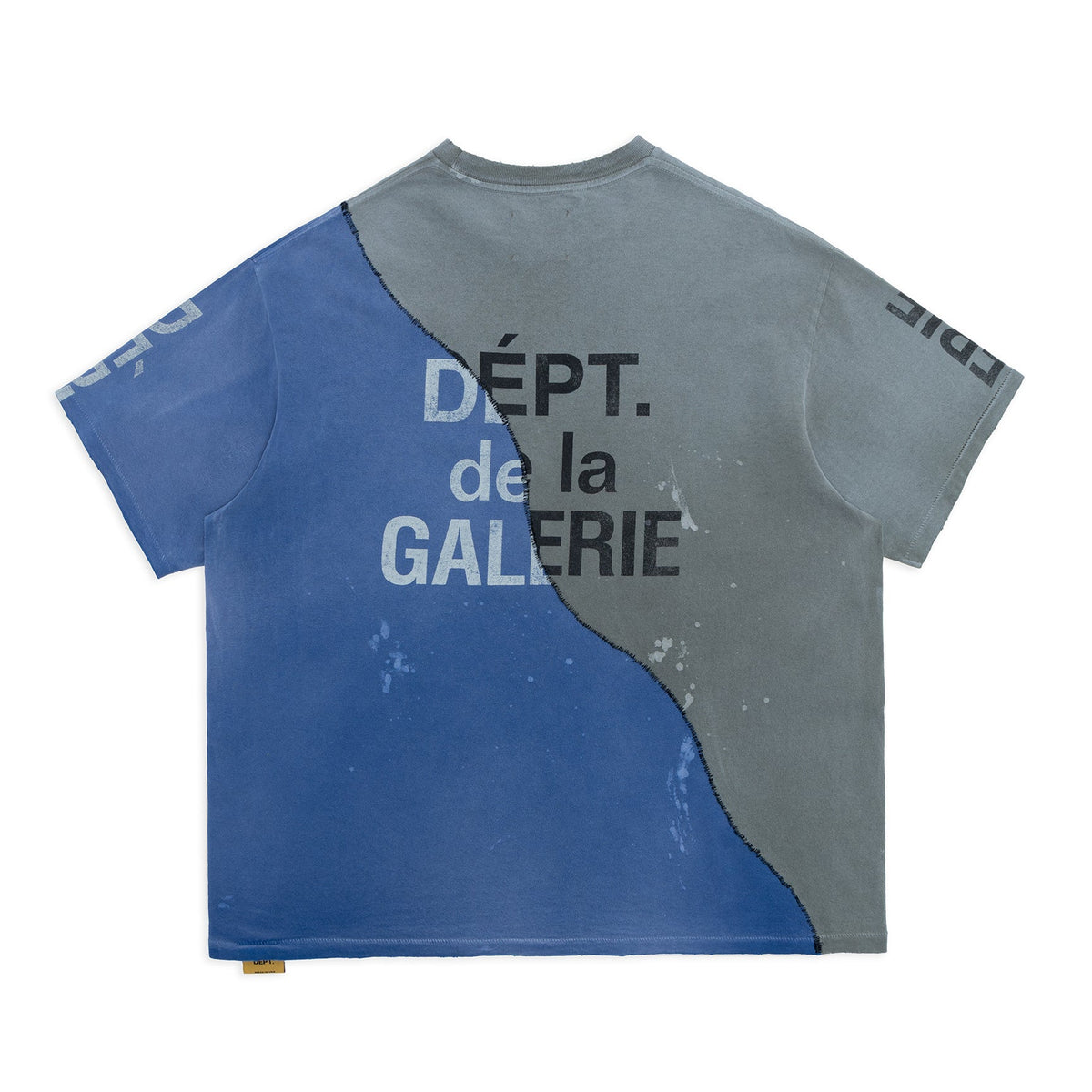TWO FACE PAINTED FRENCH COLLECTOR TEE