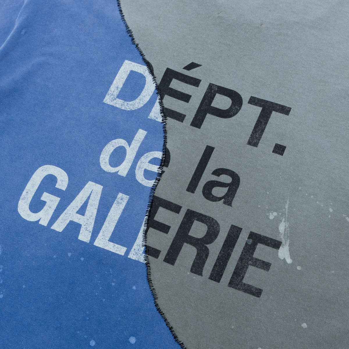 TWO FACE PAINTED FRENCH COLLECTOR TEE